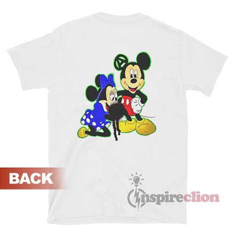 Mickey And Minnie Mouse Sex Destroys Depression T Shirt