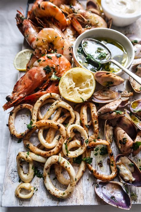 Grilled Seafood Platter Broiled Seafood Platter Recipe Grilled Seafood Seafood Platter