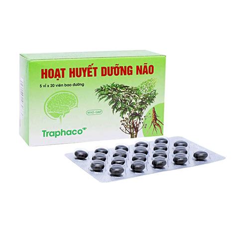 Hoat Huyet Duong Nao Cerebral Circulation Improvement 100 Tablets