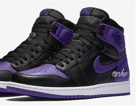 Black Purple Jordan 1