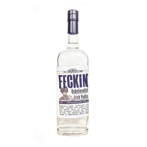 Feckin Unbelievable Irish Vodka 70cl