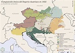 An Ethnographic Map of the Austrian Empire (1855) - Vivid Maps