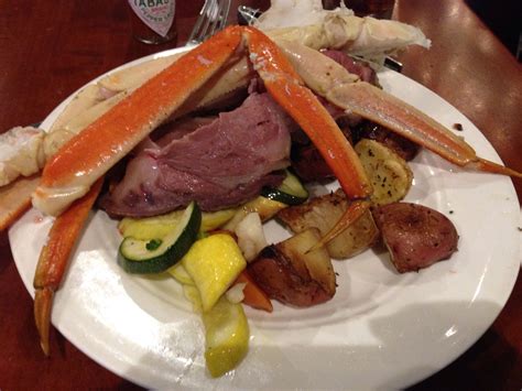 Prime rib's reputation has taken a hit in recent decades, but as always, the old ways are the best way. Prime Rib W/Crab Legs, Potatoes & Vegetables!!! | Hawaiian food, Food, Crab legs