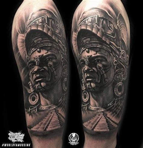 50 of the best aztec tattoos tattoo insider aztec tattoo aztec warrior tattoo aztec