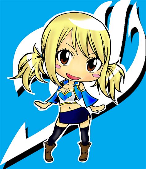 Anime Chibi Fairy Tail Lucy Hd Wallpaper Gallery