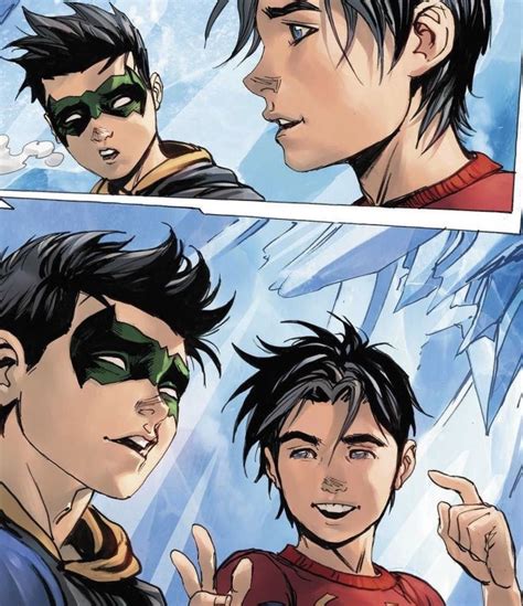 Super Sons Robin Damian Wayne Jonathan Kent Superboy Superhero