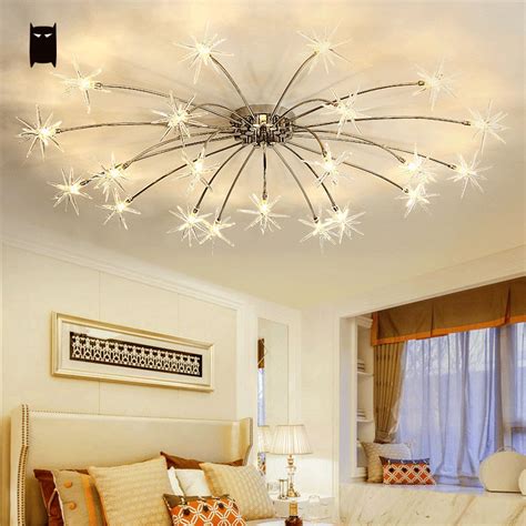 Then, to find the right light that speaks to your home, read our reviews of best ceiling lights for living room 2021. Iron Glass Flower Snowflake Ceiling Light Fixture Modern ...