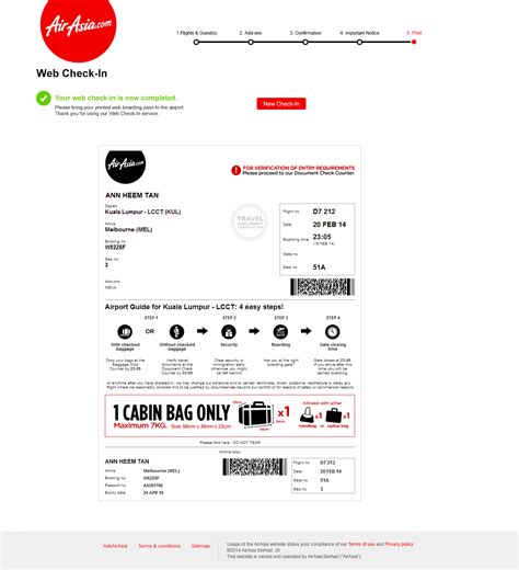 Air asia flight booking cheap flight ticket & promo. AirAsia Web Check-in redesign - Anne Tan — Digital Product ...