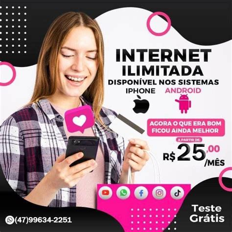 Internet Móvel ILIMITADA de ULTRA VELOCIDADE 30 dias Iphone android