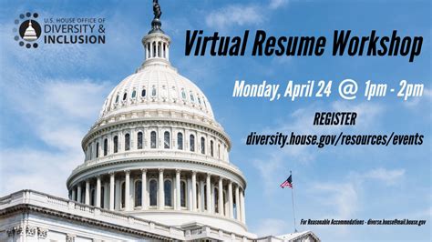 Virtual Resume Review House Office Of Diversity And Inclusion