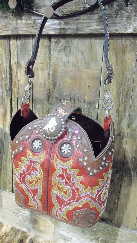 Cowboy Boot Purses You Can Take The Tops Of Your Cowboy