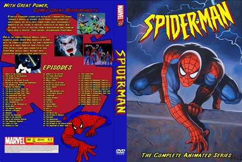 Spiderman Dvd Covers And Labels