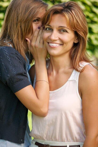 Premium Photo Happy Mother With Her Daughter In Park Outdoors