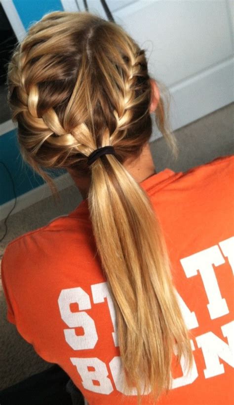 Braided base ponytails are a simple, creative way to add some spice to your daily hair routine. 28 Pretty and Cute Hairstyles for School Girls - Pretty ...