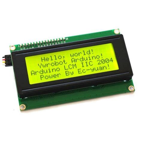 2004 20x4 Blue Green Hd44780 Character Lcd Iici2c Serial Interface