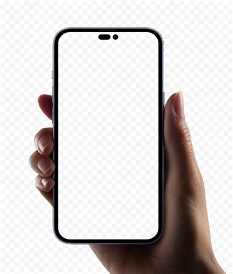 HD IPhone Pro Max In Hand Mockup PNG Citypng