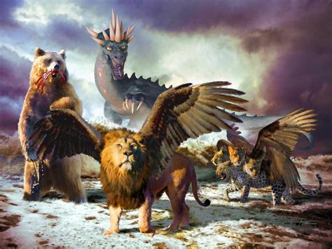 The Prophecies Of Daniel Part Chapter Daniel S Four Beasts
