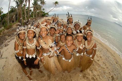 Banaban Dancers Rabi Island Fiji South Pacific Pacific Ocean