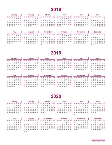 2020 Calendar Png Transparent