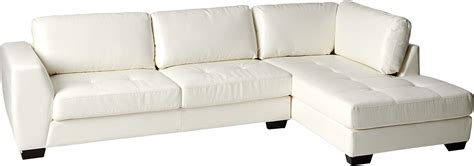 Baxton Studio Orland Leather Modern Sectional Sofa Set With