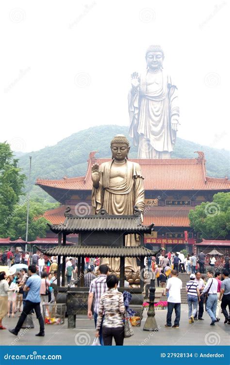 Grand Buddha At Ling Shan Editorial Stock Image Image Of Statue 27928134