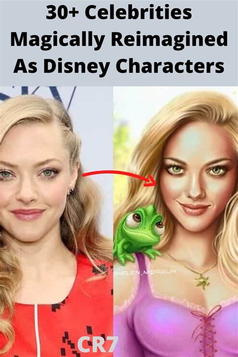 60 30 Celebrities Magically Reimagined As Disney Characters In 2022