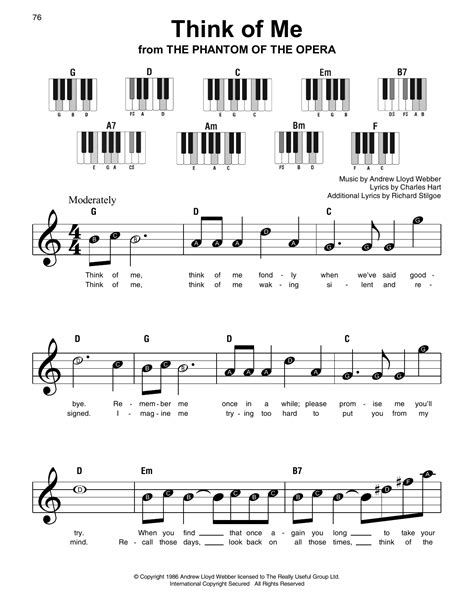 Beginner Phantom Of The Opera Sheet Music Piano Phantom Of The Opera Sheet Music Tutorial