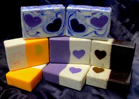 Four Embed Soap Batches For Valentines Day Cold Process Soap Recipes