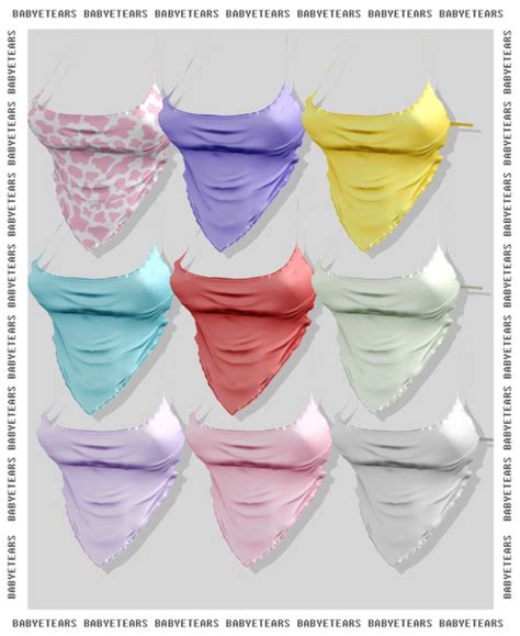Hoeyume Sweety Mesh By Me 18 Swatches All Lods Compatible