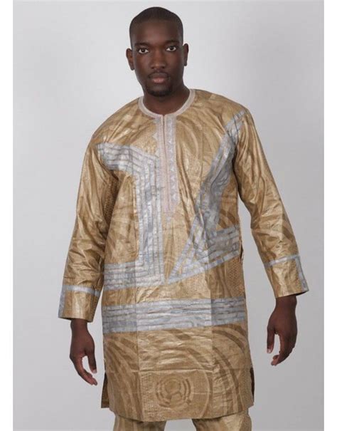Boubou Africain En Bazin Riche Pour Homme Long Sleeve Tshirt Men