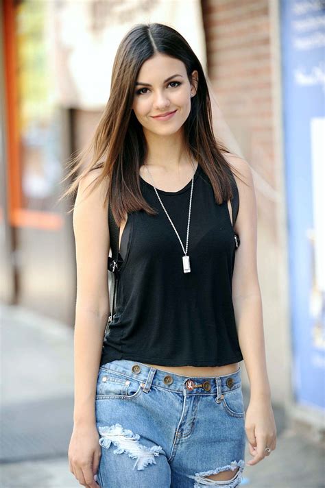 Victoria Justice In Ripped Jeans Out And About In New York 06 26 2015