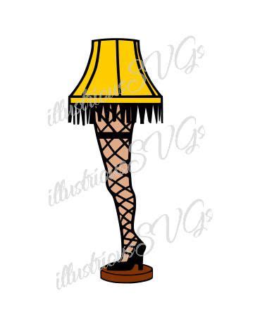 Leg Lamp SVG, Christmas Story Image by illustriousSVGs on Etsy https