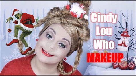 Cindy Lou Who Makeup Tutorial The Grinch Maquiagem ArtÍstica Youtube