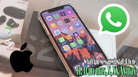 Whatsapp Messages Install Iphone 11 11 Pro Max X Xs Xs Max Youtube