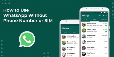 How To Use Whatsapp Without Phone Number Or Sim Phone Numbers