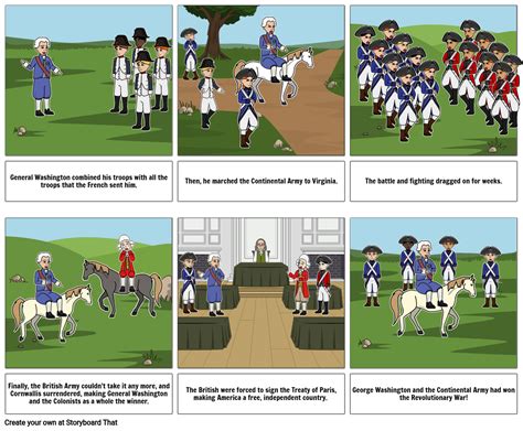 The Battle Of Yorktown Part 2 Storyboard By Lp819