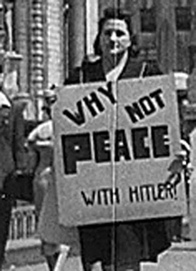 10 Photos 1941 New York Protest Americans Who Wanted Peace With Hitler And Germany History