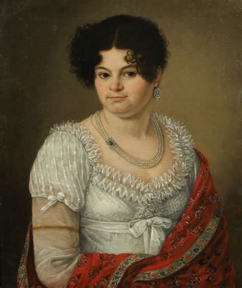 A Russian Portrait Of Princess Kurakina C 1810 1820 — Russian Euro