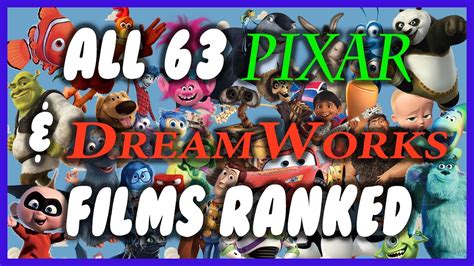 Top Ten Dreamworks Movies
