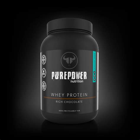 Whey Protein Powder Rich Chocolate Purepower Nutrition