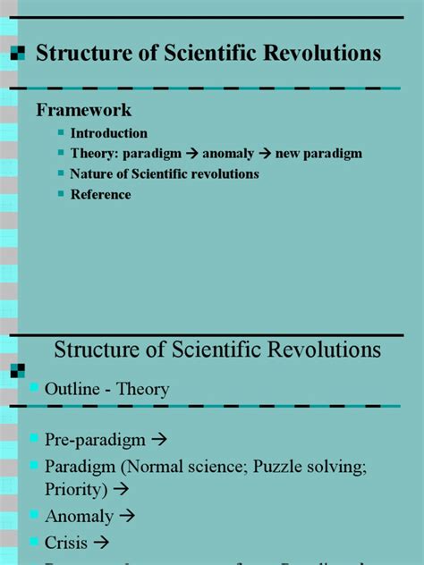 Ihs 09thomas Kuhns Structure Of Scientific Revolutions Pdf Science