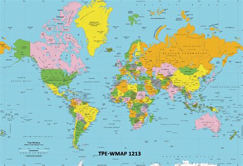 World Map Tpe