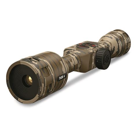 Atn Thor 4 640 Gen4 Smart Hd Thermal 1 10x Rifle Scope Mossy Oak