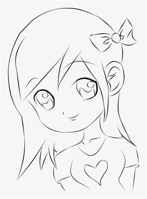 Mapping a cute easy anime face in real time (how to). Anime Clipart Easy - Cute Chibi Girl Easy To Draw - Free ...