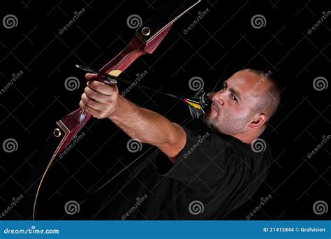 Archer Stock Photo Image Of Close Holding Archery 21413844