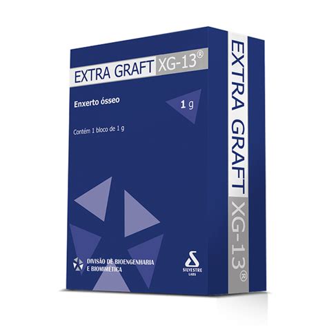 Enxerto Ósseo Extra Graft Xg 13 1g Silvestre Labs Svl12653b