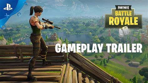 Fortnite Battle Royale Gameplay Trailer Ps4 Youtube