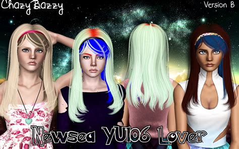 Newsea S Yu106 Lover Hairstyle Retextured By Chazy Bazzy