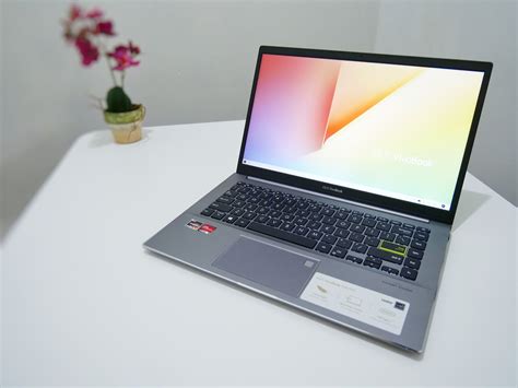 Review Asus Vivobook S14 M433 Laptop Mainstream Kenceng Teknoreview