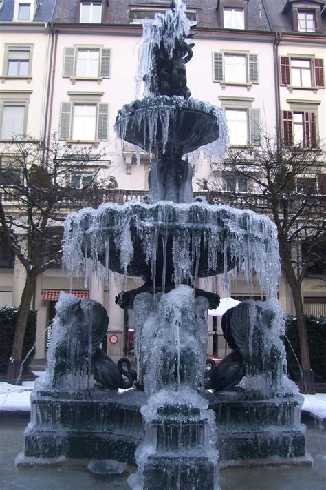 Frozen Fountain By Yvonnelouise On Deviantart